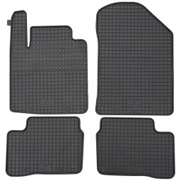 Covorase auto negre din cauciuc pentru HYUNDAI i10 II 2013 - prezent Petex