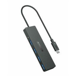 Hub Anker USB-C 4-in-1 4x USB-A 5Gbps Negru