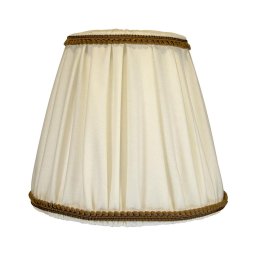 Duolla - Abajur lampă E27 pr. 18,5 cm crem/maro pentru birou și podea