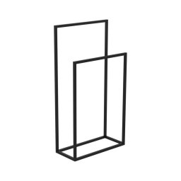 Suport de prosoape 85x45 cm negru