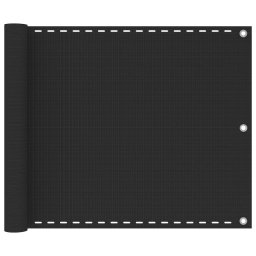 Paravan de balcon, antracit, 75x300 cm, HDPE GartenMobel Dekor
