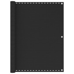 Paravan de balcon, antracit, 120 x 500 cm, HDPE GartenMobel Dekor