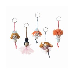 Set DIY brelocuri papusi, Egmont Toys