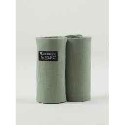 Protectii bretele Isara - Sage Green Linen