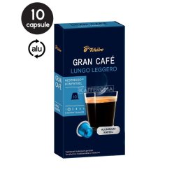 10 Capsule Aluminiu Tchibo Gran Cafe Lungo Leggero – Compatibile Nespresso