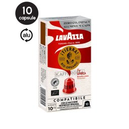 10 Capsule Aluminiu Lavazza Tierra Bio Organic for Africa – Compatibile Nespresso