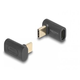 Adaptor USB4 type C 8K60Hz/240W T-M unghi 90 grade, Delock 60246