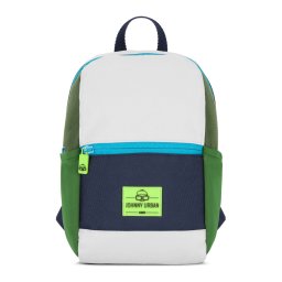 Johnny Urban Rucsac 'Leo' albastru marin / verde măr / verde iarbă / alb