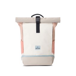 Johnny Urban Rucsac 'Allen Medium' nisipiu / albastru deschis / roz / alb