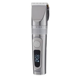 Aparat de tuns Hair clipper Afișaj LCD 180 min Rezistent la apă Gri