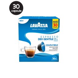 30 Capsule Lavazza Espresso Dek Gentile - Compatibile Dolce Gusto