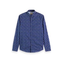 SCOTCH & SODA Cămaşă Ditsy Aop 175483 SC7113 navy blue sailboat aop