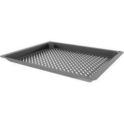 Tava de copt BOSCH AirFry & Grill HEZ629070 - 17007258, Otel emailat, L45.5cm, l37.5cm, H3.40cm, G1.2kg, Greutate maxima admisa 16kg, Maximum 350°C, DW Safe, Anthracite