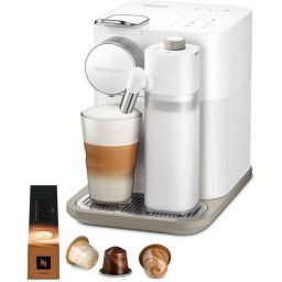 Espressor DeLonghi EN 640.W Gran Lattissima 500ml, Sistem Rapid Cappuccino, Fresh Vitality White