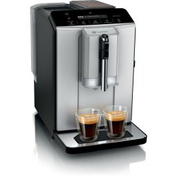 Espressor automat Bosch VeroCafe Seria 2 TIE20301, 1300 W, 1.4 L, 15 bar, Negru/Argintiu