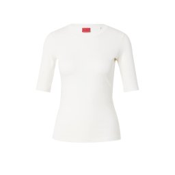 HUGO Tricou 'Darnelia' alb