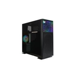 Carcasa InWin N515 Midi-Tower Tempered Glass Negru