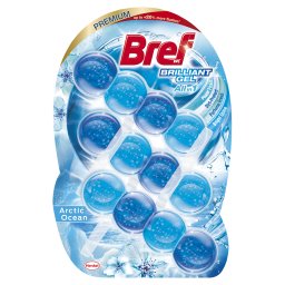 Bref Odorizant Wc Bile Gel Brilliant 3X42G Arctic Ocean