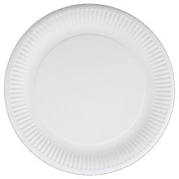 Farfurie Carton 18Cm 25Buc/Set Alba