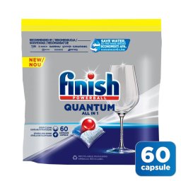 Finish Detergent Vase Tablete 60Buc Quantum Powerball All In 1
