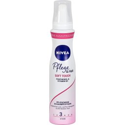 Nivea Spuma Par 150Ml Pflege Halt Soft Touch 3 Stark