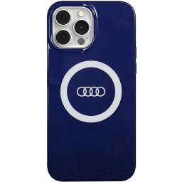 Husa Audi IML Big Logo MagSafe case for iPhone 13 Pro Max - blue