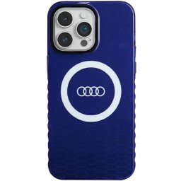 Husa Audi IML Big Logo MagSafe case for iPhone 14 Pro Max - blue