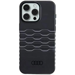 Husa Audi IML MagSafe case for iPhone 15 Pro Max - black