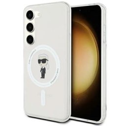 Husa Karl Lagerfeld IML Ikonik MagSafe case for Samsung Galaxy S23 - transparent