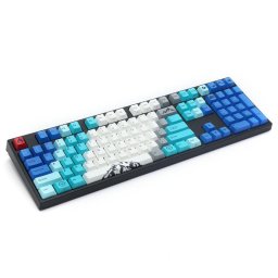 Tastatura VEA108 Summit R1 Gaming MX-Brown White LED - US Layout