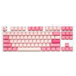 Tastatura One 3 Gossamer TKL Pink Gaming MX-Black Clear Top (US)