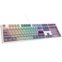 Tastatura One 3 Mist Grey Gaming RGB LED - MX-Silent-Red (US)
