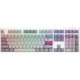 Tastatura One 3 Mist Grey Gaming RGB LED - MX-Red (US)