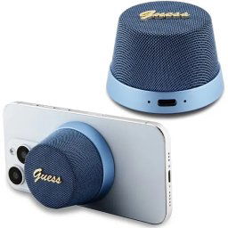 Boxa portabila Boxă Bluetooth MagSafe Magnetic Script Metal – albastru