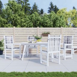 Perne cu spatar, gri carouri, 4 buc., 100x50x3cm, textil Oxford GartenMobel Dekor
