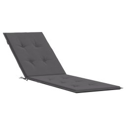 Perna de sezlong, antracit, (75+105)x 50x3 cm GartenMobel Dekor