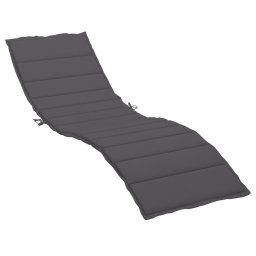 Perna de sezlong, antracit, 200x60x3 cm, textil oxford GartenMobel Dekor