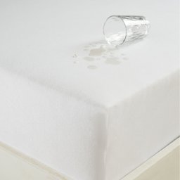 Husă de protecție pentru saltea Whitney 188WTN1303, 160x200 cm, poliester, impermeabilă, albă