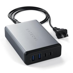 Incarcator de retea 2x USB-C and 2x USB-A 108 W grey