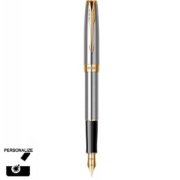 Stilou personalizat Stainless Steel GT Sonnet Royal Parker
