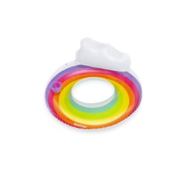 BESTWAY COLAC GONFLABIL CU TETIERA RAINBOW 107 CM ProVoyage Vacation