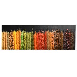 Covoras bucatarie, lavabil, imprimeu condimente, 60x300 cm GartenMobel Dekor