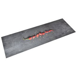 Covoras de bucatarie lavabil, 60x180 cm, model ardei GartenMobel Dekor