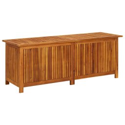 Lada de depozitare gradina, 150x50x58 cm, lemn masiv de acacia GartenMobel Dekor