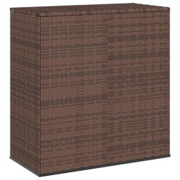 Lada gradina pentru perne, maro, 100x49x103,5 cm, ratan PE GartenMobel Dekor