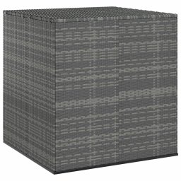 Lada gradina pentru perne, gri, 100x97,5x104 cm, ratan PE GartenMobel Dekor