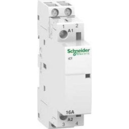 Contactor modular pe sina 2P 16 A ICT 220 v c.a. 50 hz A9C22512