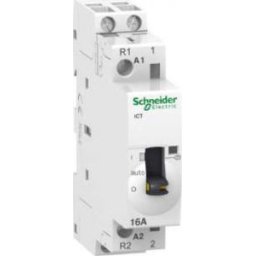 Contactor modular pe sina 2P 40A ICT 24 v c.a. 50 hz A9C21142