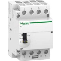 Contactor modular pe sina 4P 25A ICT 24 v c.a. 50 hz A9C21134