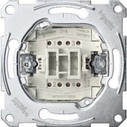 Merten Universal Intrerupator cruce , montaj incastrat,10 A, 250 V c.a., fara surub